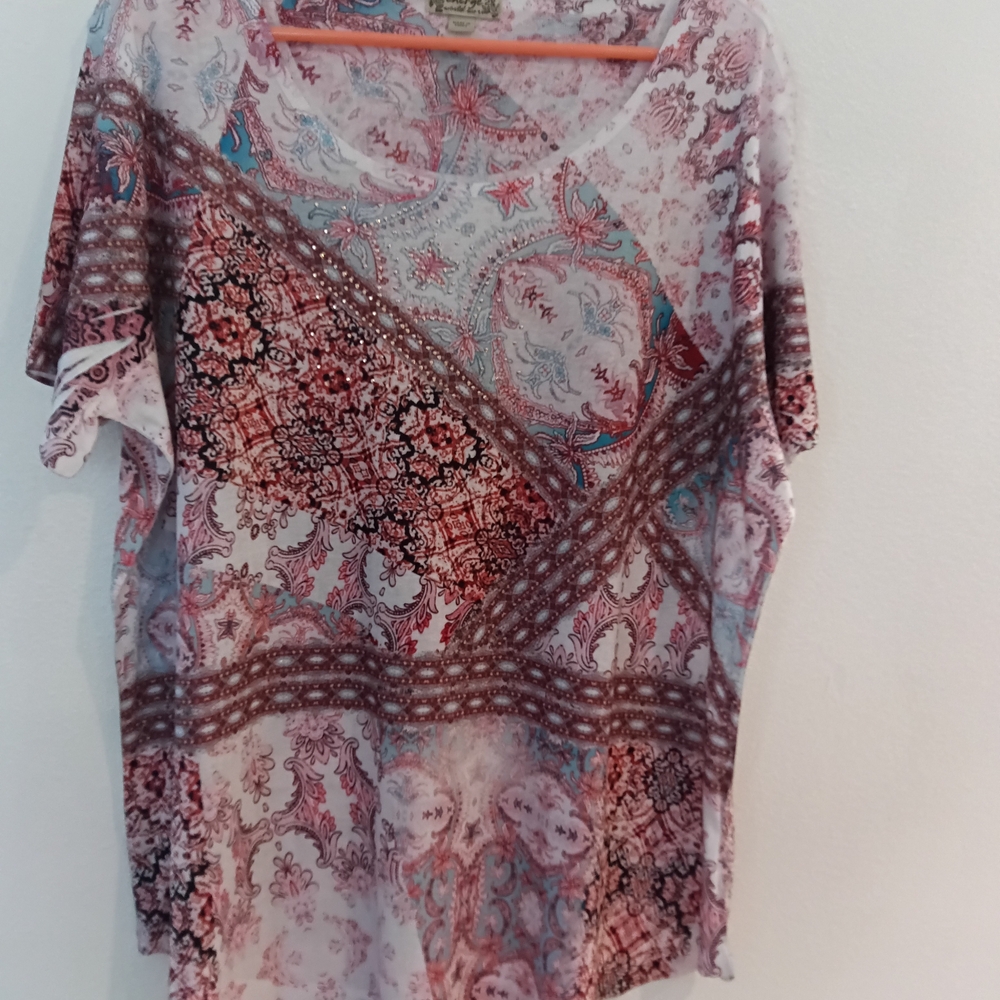 Energie Multicolor Paisley Blouse